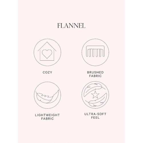 Піжама Victoria’s Secret Flannel Short Pajama Set 