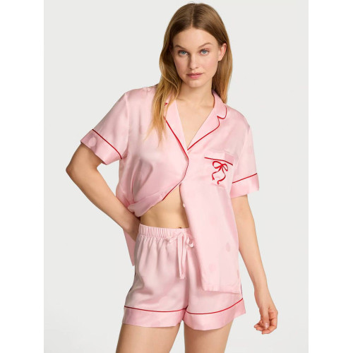 Піжама Victoria’s Secret Glazed Satin Short Pajama Set