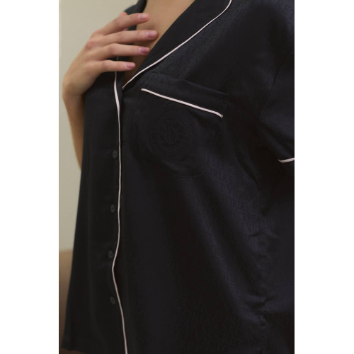 Піжама Victoria’s Secret Signature Satin Short Pajama Set