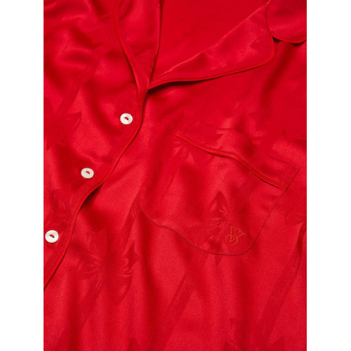 Піжама Glazed Satin Bow Short Pajama Set Victoria’s Secret