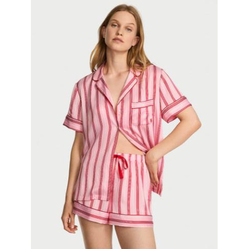 Піжама Victoria’s Secret Flannel Short Pajama Set Print
