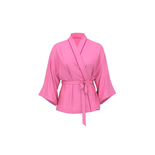 Піжама Victoria’s Secret Signature Satin Mini Robe Glazed Satin Sleep Shorts