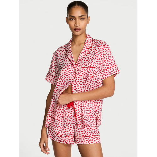 Піжама Victoria’s Secret Glazed Satin Short Pajama Set