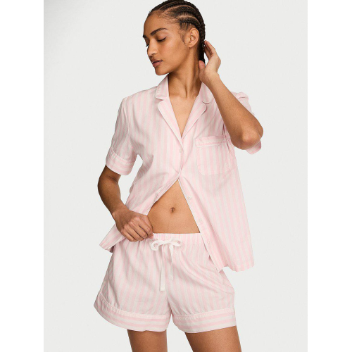 Піжама Victoria’s Secret 100% Cotton Heritage Cotton Short Pajama Set