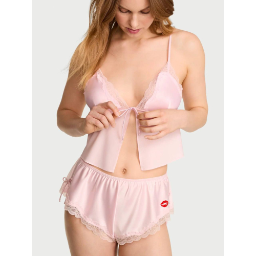 Піжама Victoria’s Secret Tease Satin & Chiffon Flyaway Cami Set