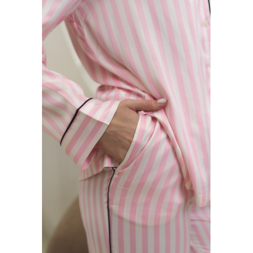 Піжама Victoria’s Secret Glazed Satin Long Pajama Set