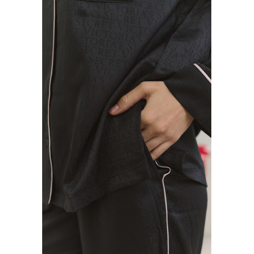 Піжама Victoria’s Secret Satin Long Pajama Set