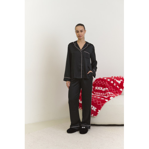 Піжама Victoria’s Secret Satin Long Pajama Set
