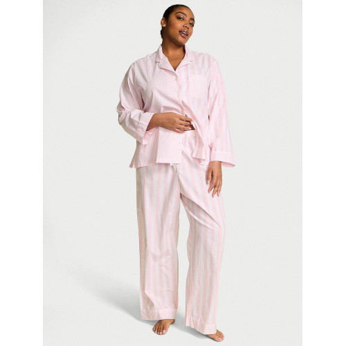 Піжама Victoria’s Secret Heritage Cotton Long Pajama Set Піжама Victoria’s Secret Heritage Cotton Long Pajama Set
