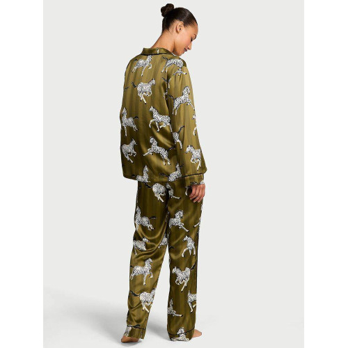 Піжама Victoria’s Secret Glazed Satin Long Pajama Set Піжама Victoria’s Secret Glazed Satin Long Pajama Set