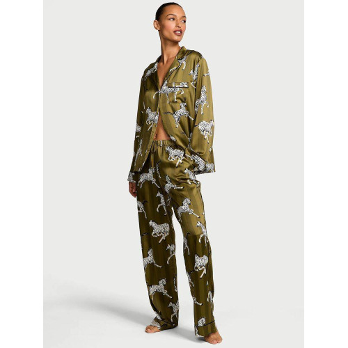 Піжама Victoria’s Secret Glazed Satin Long Pajama Set Піжама Victoria’s Secret Glazed Satin Long Pajama Set