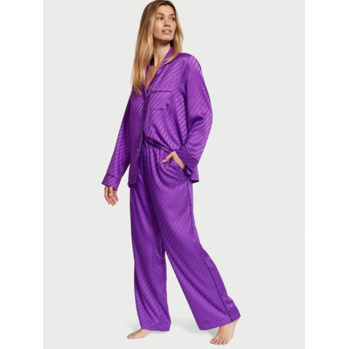 Піжама Victoria’s Secret Satin Long Pajama Set