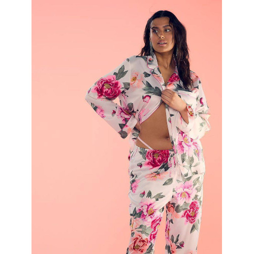 Піжама Victoria’s Secret Glazed Satin Long PJ Set