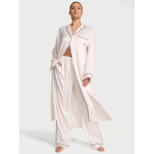 Піжама Victoria’s Secret Glazed Satin Flyaway Tunic Pajama Set