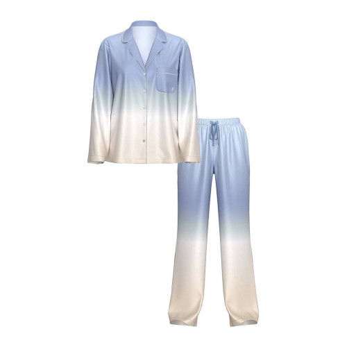 Піжама Victoria’s Secret Glazed Satin Ombré Long Pajama Set