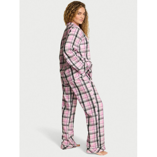 Піжама Victoria’s Secret Flannel Long Pajama Set