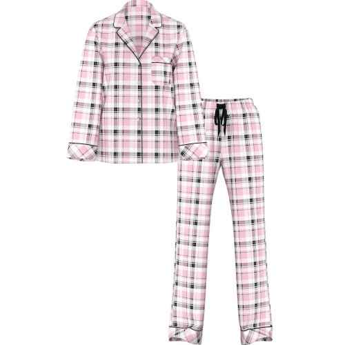 Піжама Victoria’s Secret Flannel Long Pajama Set