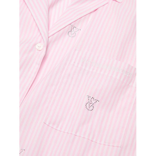 Піжама Victoria’s Secret Cotton Shine Oversized Long Pajama Set