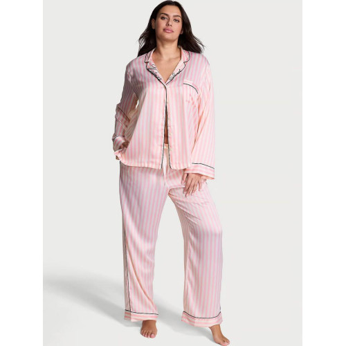 Піжама Victoria’s Secret Glazed Satin Long Pajama Set