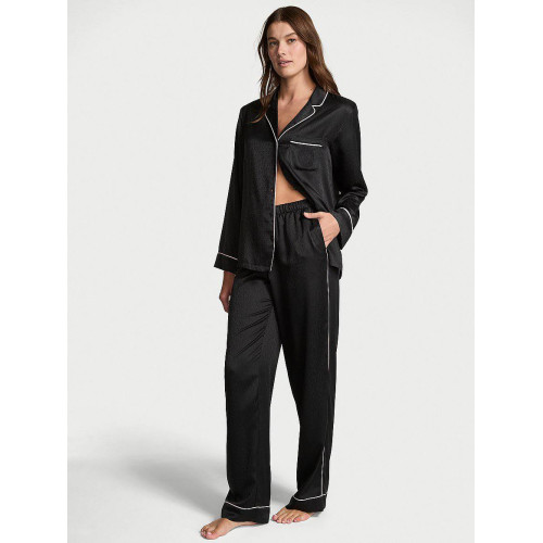 Піжама Victoria’s Secret Satin Long Pajama Set