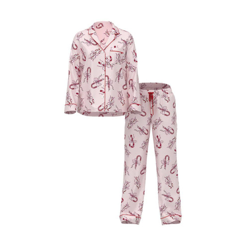 Піжама Victoria’s Secret Glazed Satin Long Pajama Set