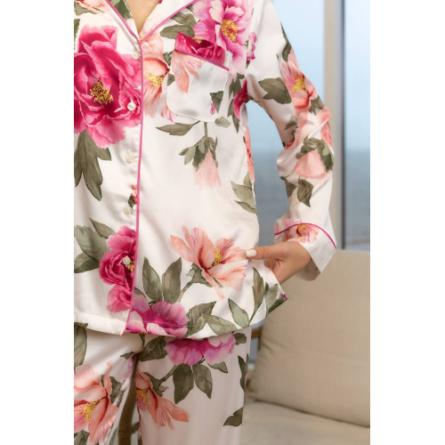 Піжама Victoria’s Secret Glazed Satin Long PJ Set