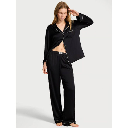 Піжама Victoria’s Secret Glazed Satin Shine Long Pajama Set