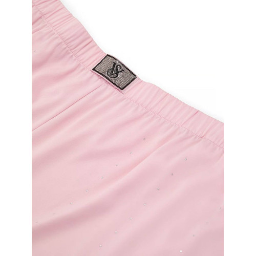Піжама Victoria’s Secret Satin Shine Stripe Long Pajama Set Pink