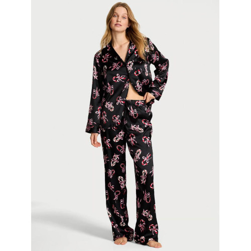 Піжама Victoria’s Secret Glazed Satin Long Pajama Set