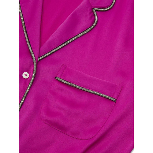 Піжама Victoria’s Secret Signature Satin Shine Long Pajama Set