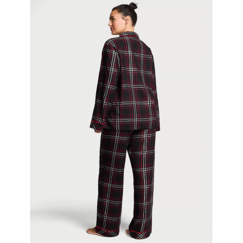 Піжама Victoria’s Secret Flannel Long Pajama Set