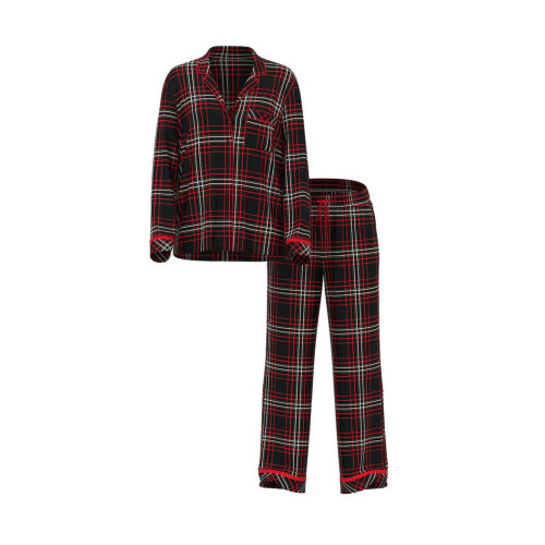 Піжама Victoria’s Secret Flannel Long Pajama Set