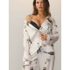 Піжама Victoria’s Secret Signature Satin Long Pajama Set