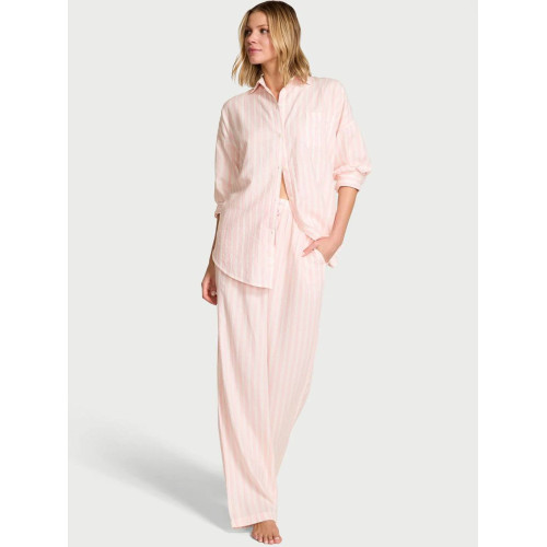 Піжама Victoria’s Secret Flannel Oversized Long Pajama Set