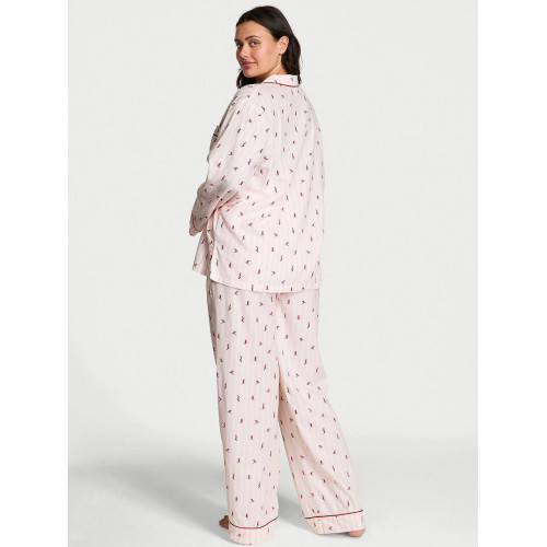 Піжама Victoria’s Secret Cotton Flannel Long Pajama Set