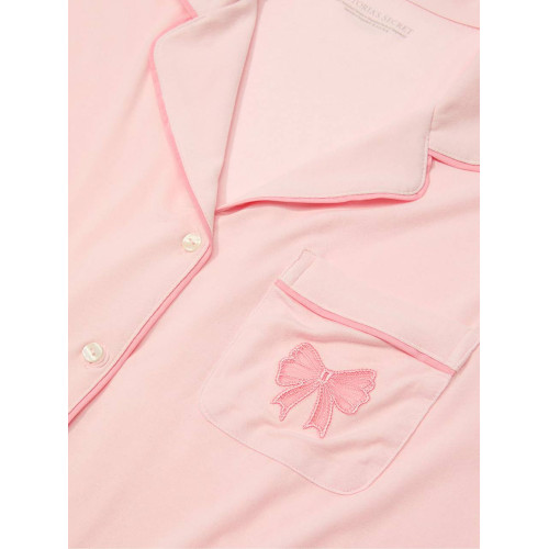Піжама Victoria’s Secret Angel Pink Modal Long Pyjama Set Піжама Victoria’s Secret Angel Pink Modal Long Pyjama Set