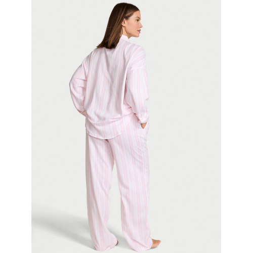 Піжама Victoria’s Secret Modal-Cotton Long Pajama Set