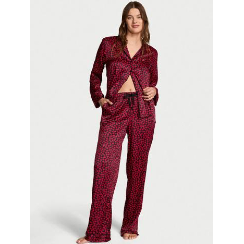 Піжама Victoria’s Secret Signature Satin Long Pajama Set