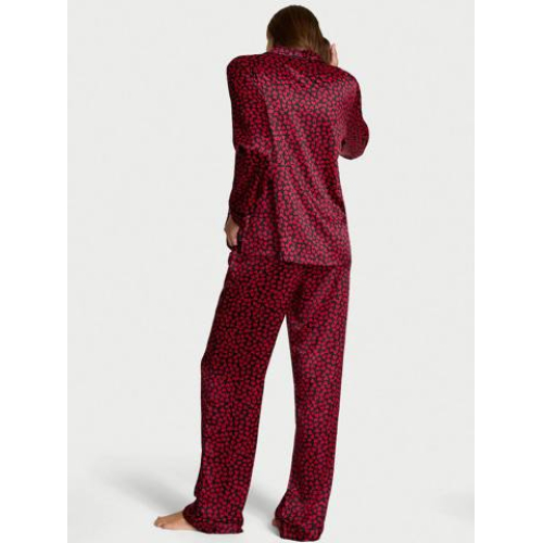 Піжама Victoria’s Secret Signature Satin Long Pajama Set