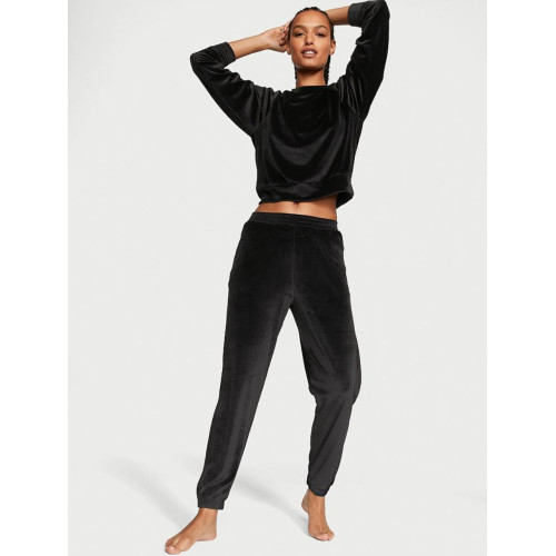 Велюровий Спортивний Костюм Victoria's Secret Ribbed Velour Hoodie Jogger Set