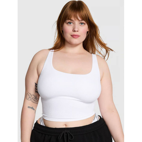 Топ Victoria’s Secret Pink Seamless Thick Strap Tank Top