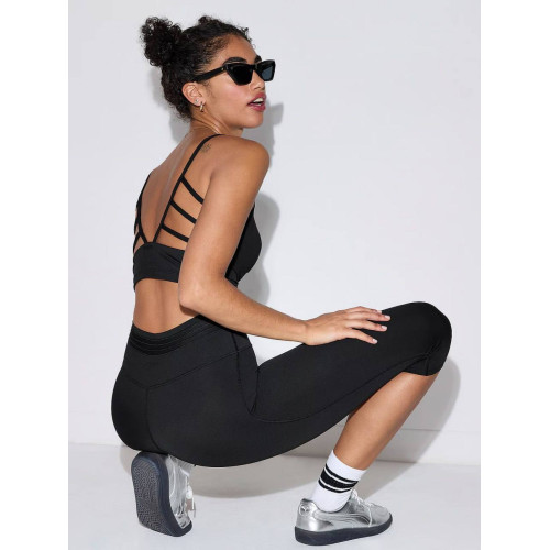 Топ Victoria’s Secret PINK Relay Strappy Longline Sports Bra