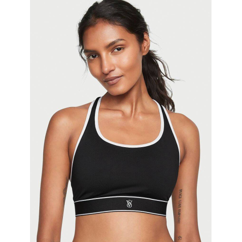 Спортивний Топ Victoria’s Secret Black & White Player Unlined Sports Bra