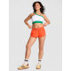 Шорти Victoria’s Secret PINK Tech Woven Retro Shorts Orange