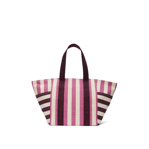 Сумка Victoria’s Secret Striped Large Canvas Tote Bag
