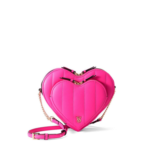 Сумка крос-боді Victoria’s Secret Heart Crossbody Bag Pink Сумка крос-боді Victoria’s Secret Heart Crossbody Bag Pink
