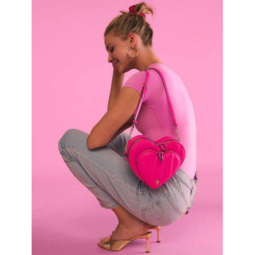 Сумка крос-боді Victoria’s Secret Heart Crossbody Bag Pink