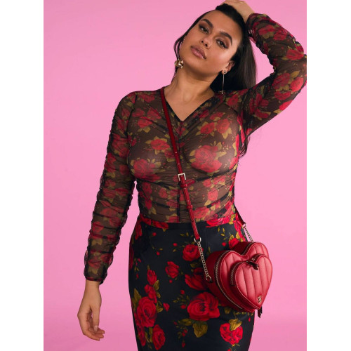 Сумка крос-боді Victoria’s Secret Heart Crossbody Bag Red