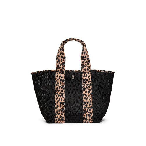 Сумка Victoria’s Secret Leopard Mesh Tote Bag