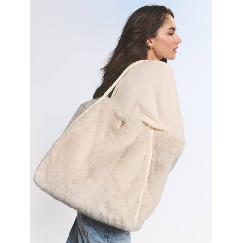 Сумка Victoria’s Secret Faux-Fur Tote Bag